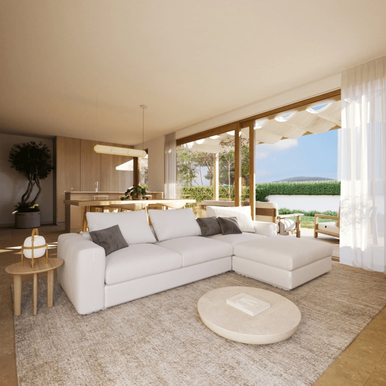 New build townhouses in Gata de Gorgos