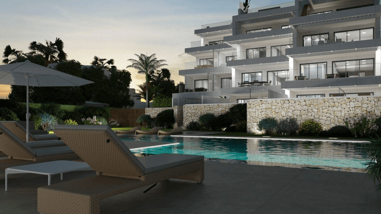 Appartement op de eerste lijn in Denia