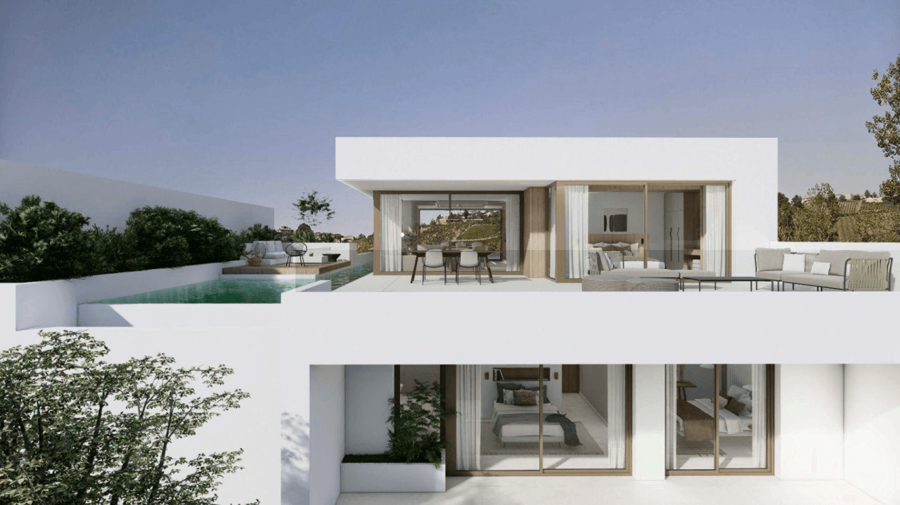 Villa con vistas al mar en Finestrat