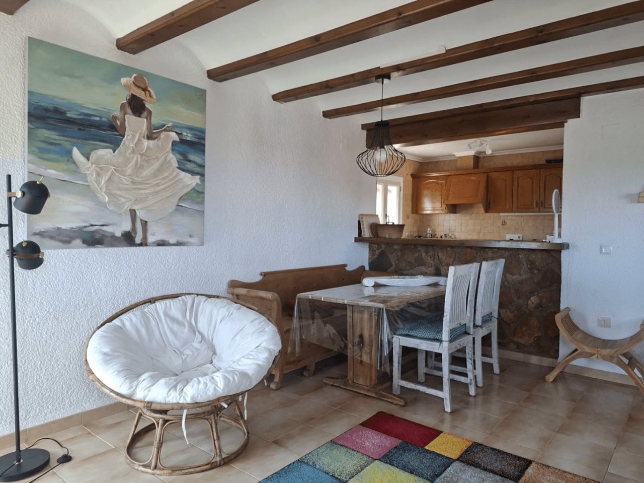 Chalet with sea views in the mountains of Denia