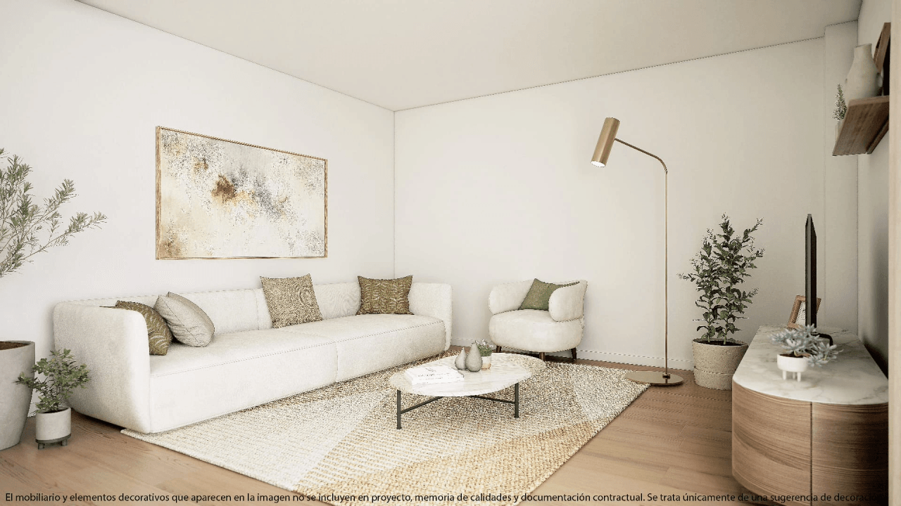 Newly built apartment in the urban area of Denia.