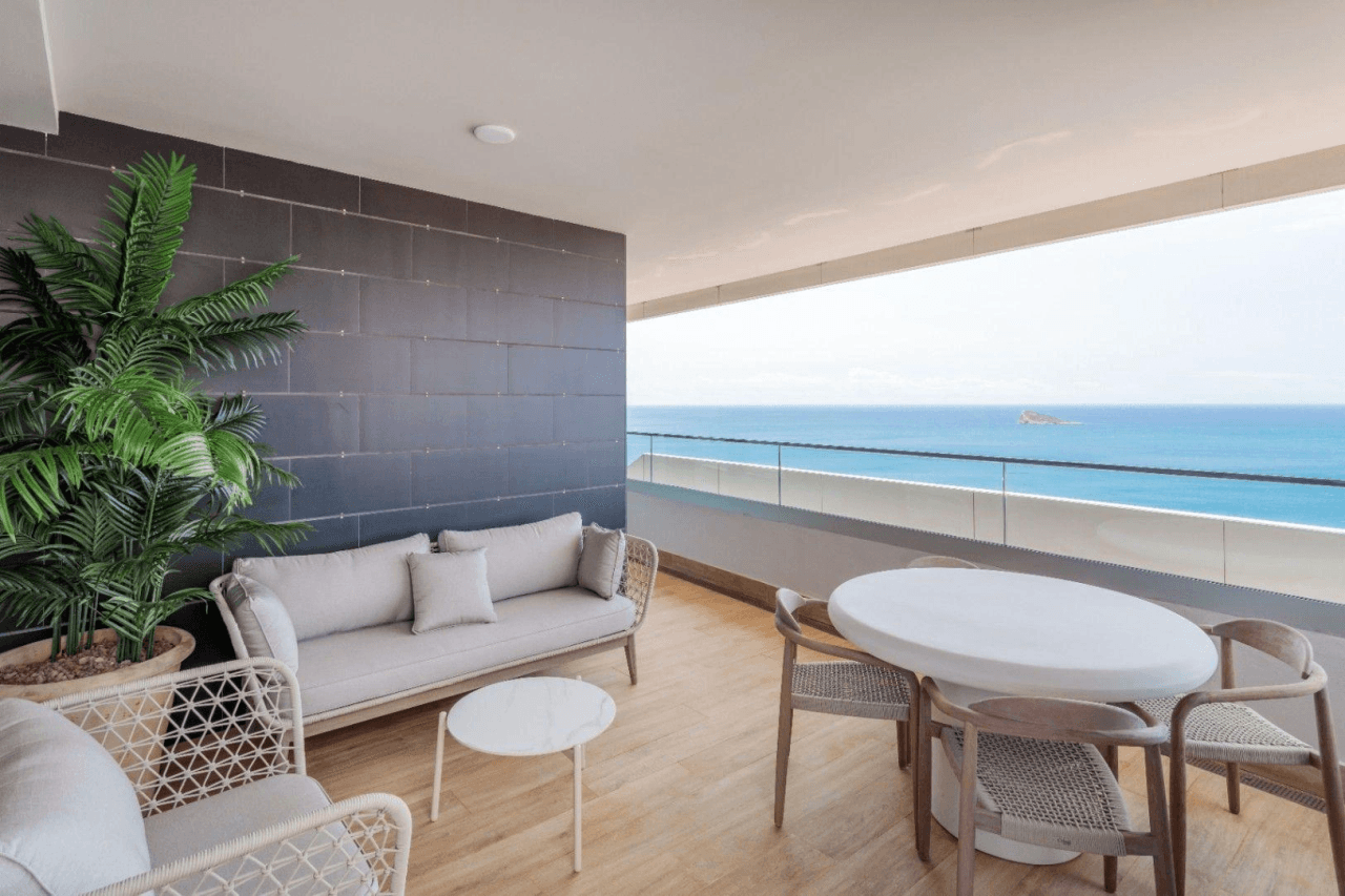 Appartement met uitzicht op zee, Benidorm