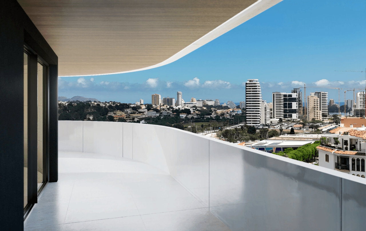 Apartamentos de obra nueva en Calpe