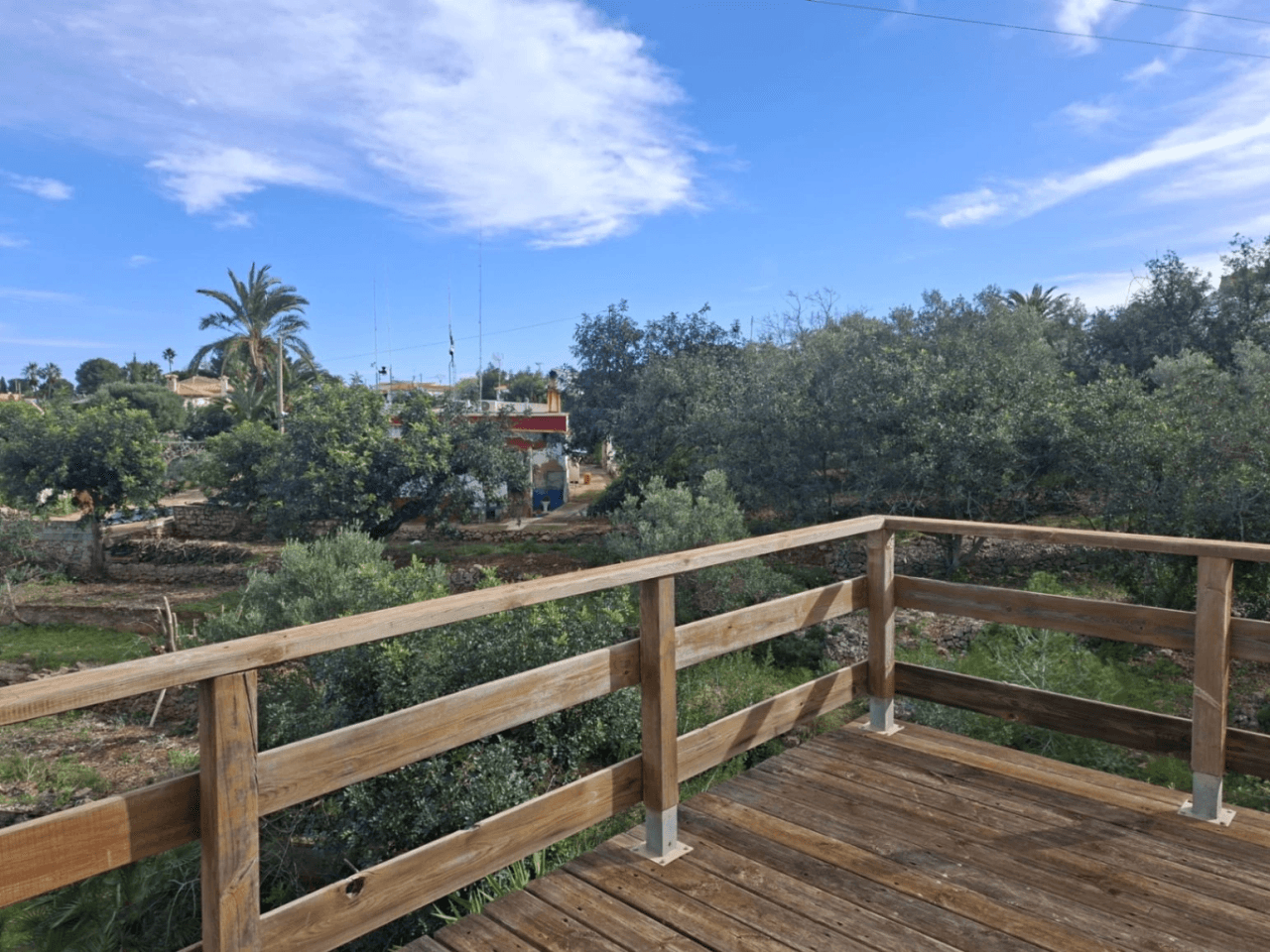 Chalet with sea views in the mountains of Denia