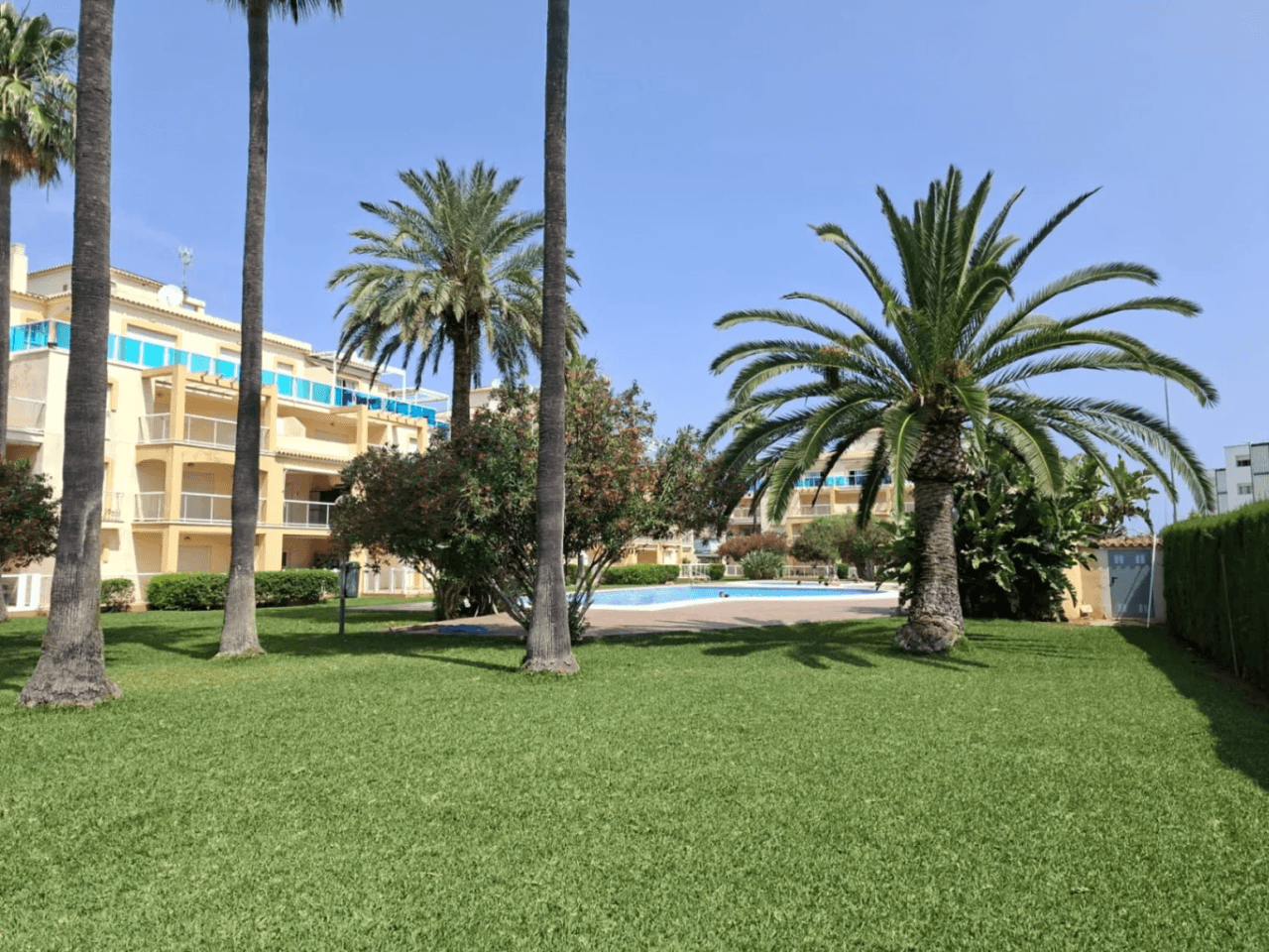Apartment on the beach in Denia