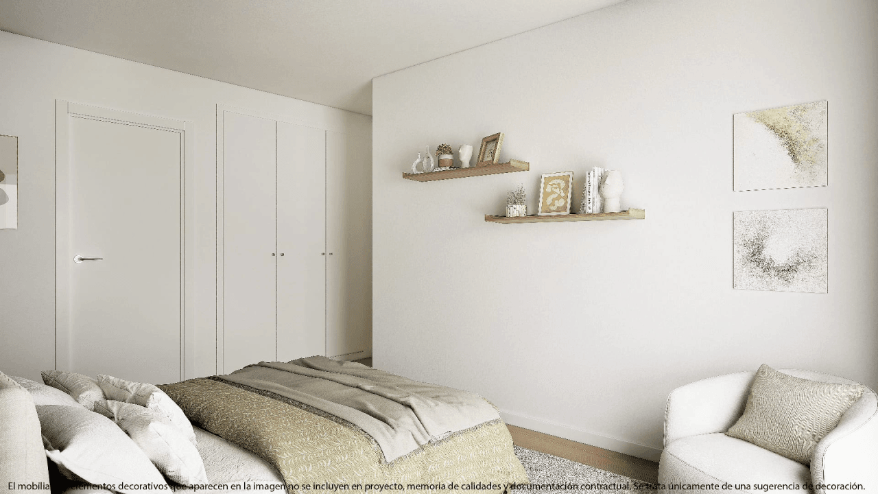 Newly built apartment in the urban area of Denia.