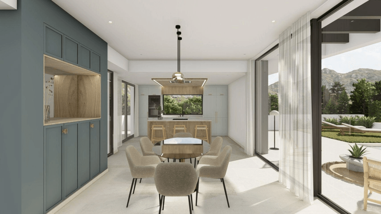 Villa with sea views, Polop
