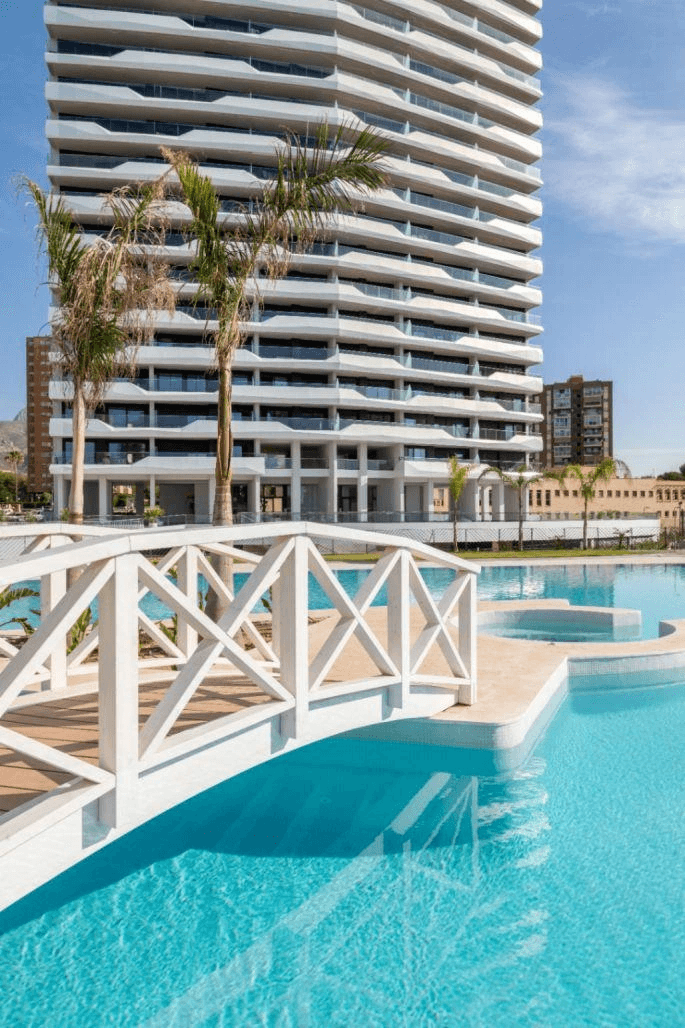 Appartement met uitzicht op zee, Benidorm