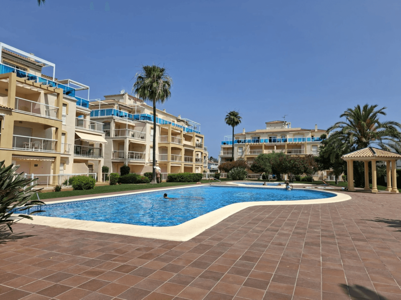 Apartment on the beach in Denia