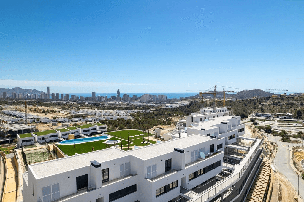 New build apartments in Finestrat