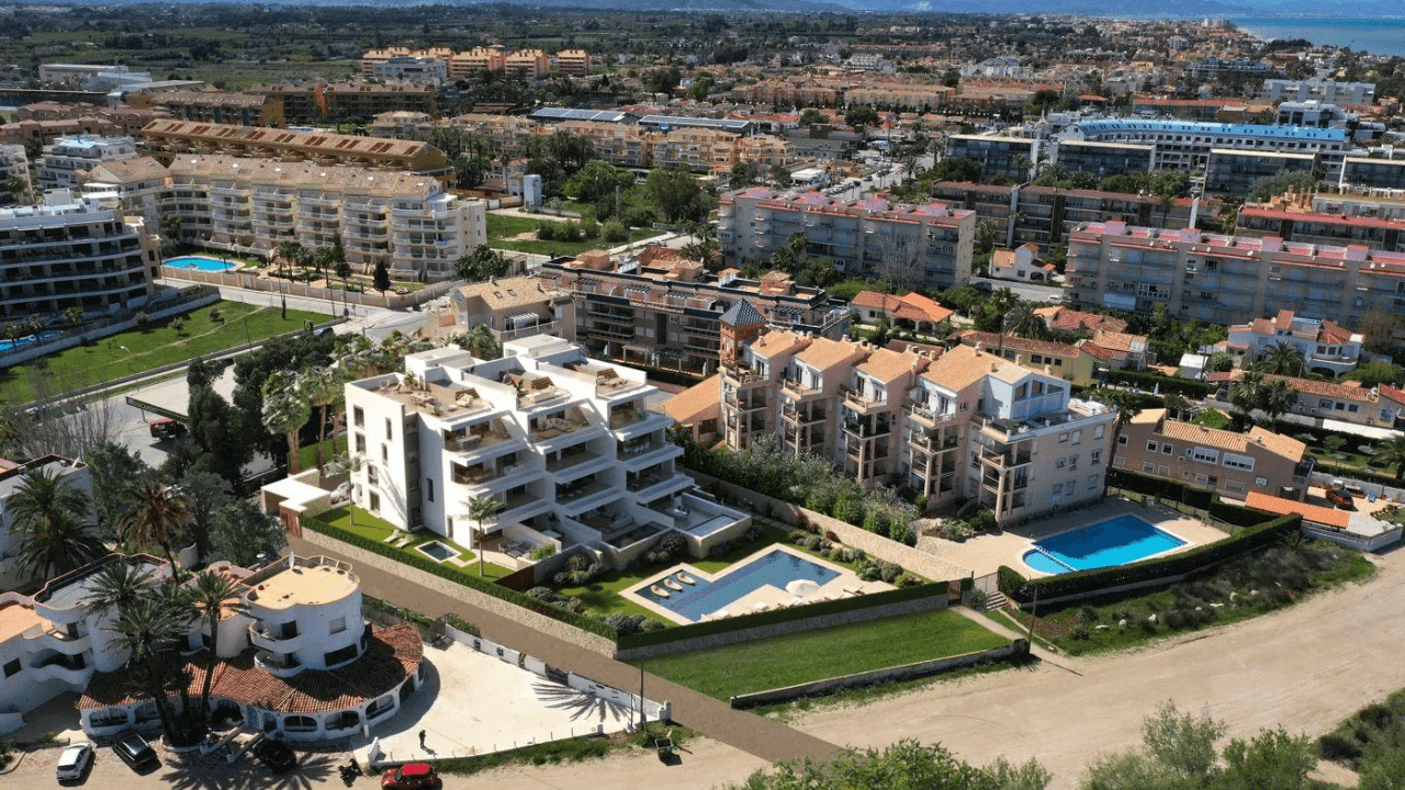 Appartement op de eerste lijn in Denia