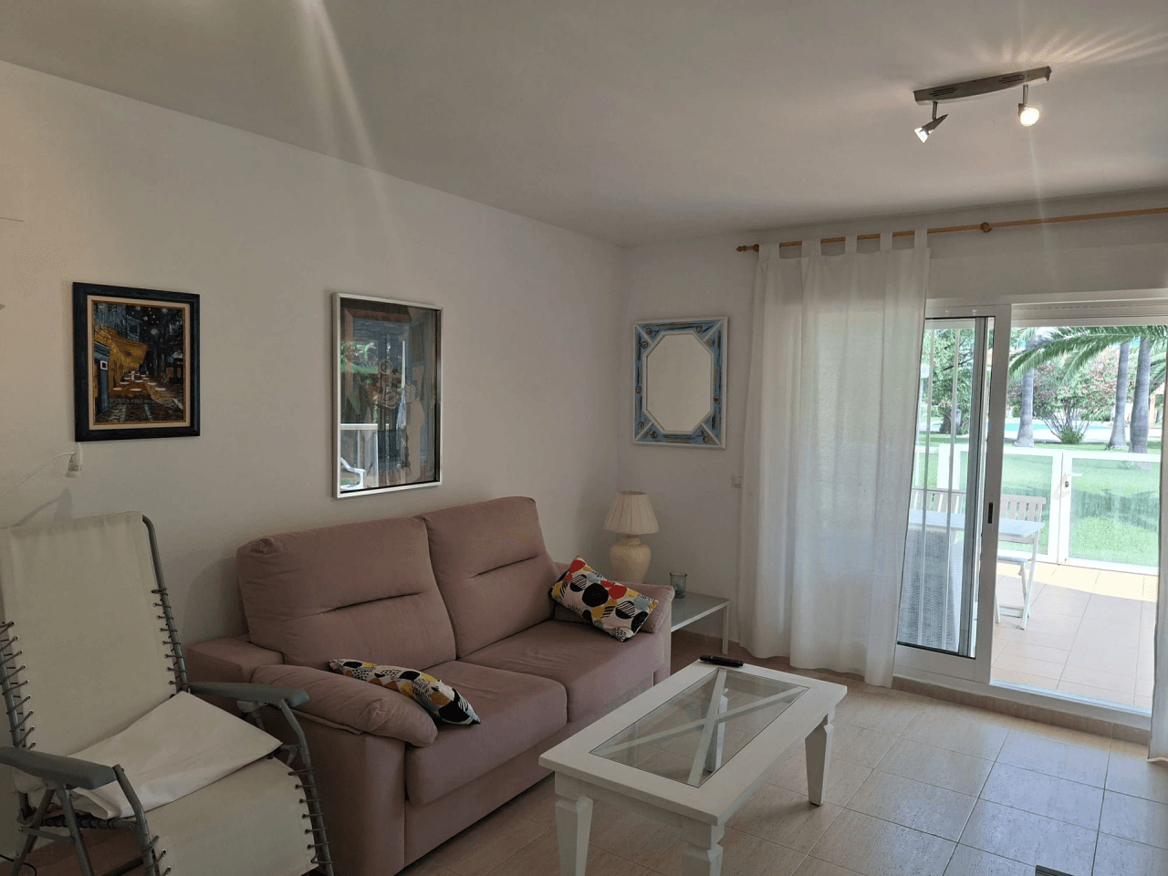 Apartment on the beach in Denia