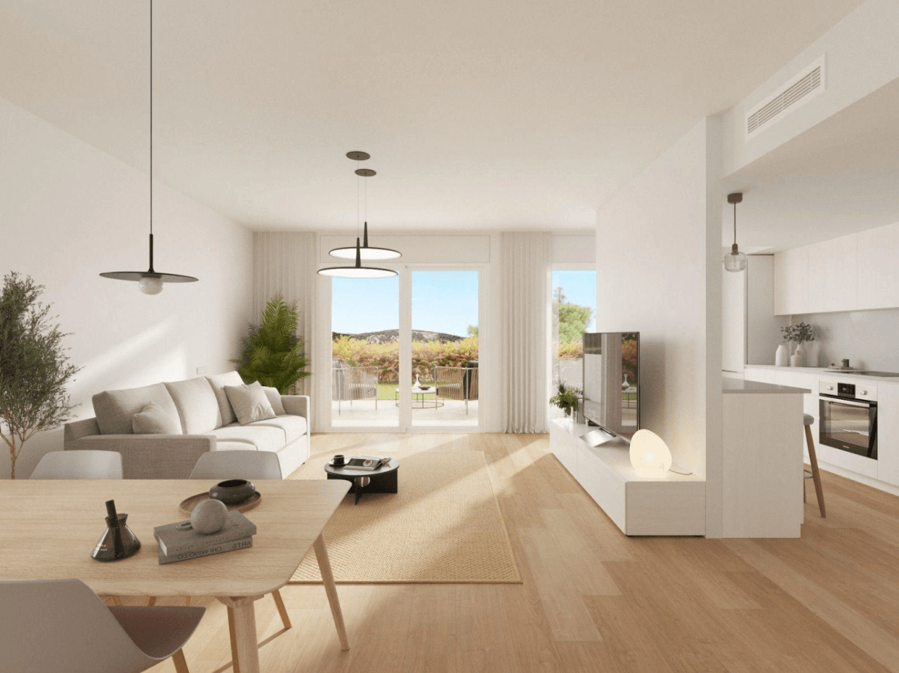 New semi-detached houses in Finestrat