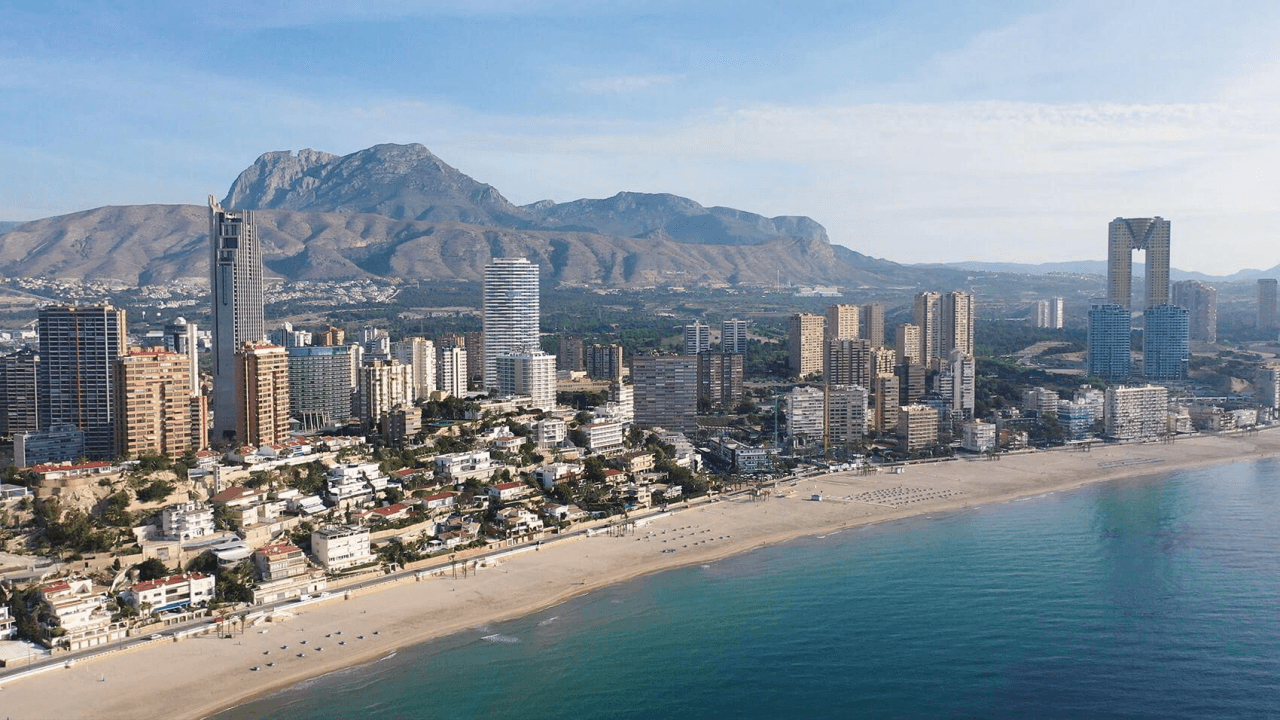 Appartement met uitzicht op zee, Benidorm