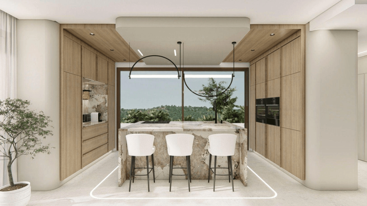 Villa with sea views in Finestrat