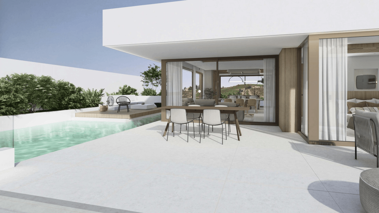 Villa with sea views in Finestrat