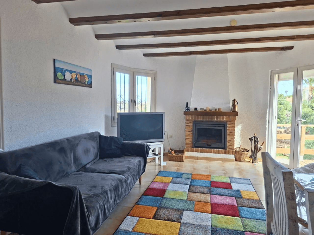 Chalet with sea views in the mountains of Denia
