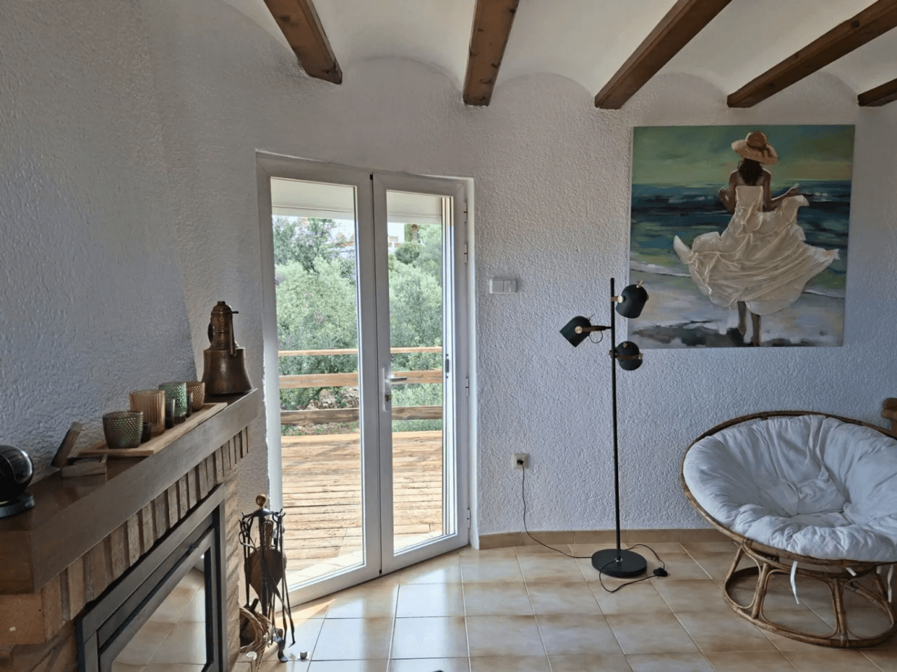 Chalet with sea views in the mountains of Denia