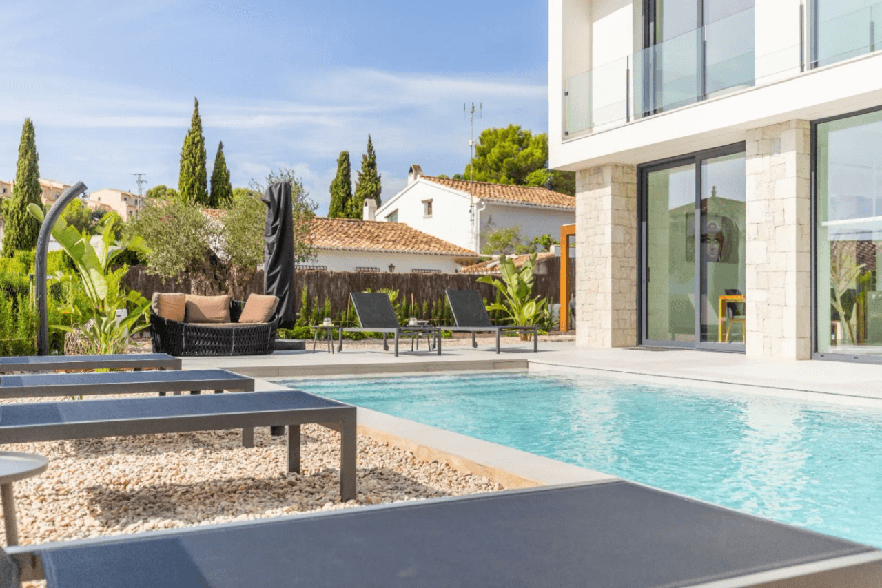 Beautiful new build villa with sea views in Benissa just 2 minutes from the beach