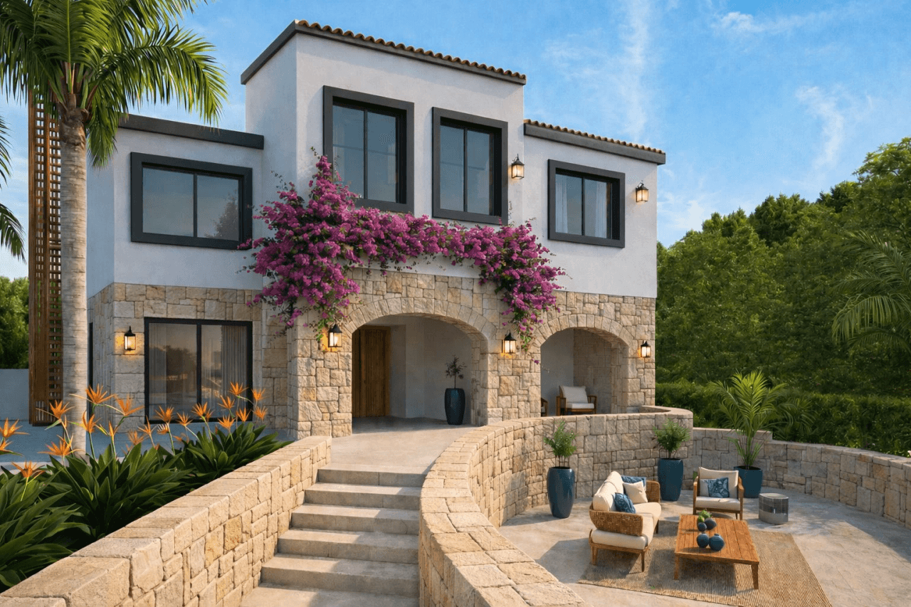Large villa with the most stunning views of Dénia.
