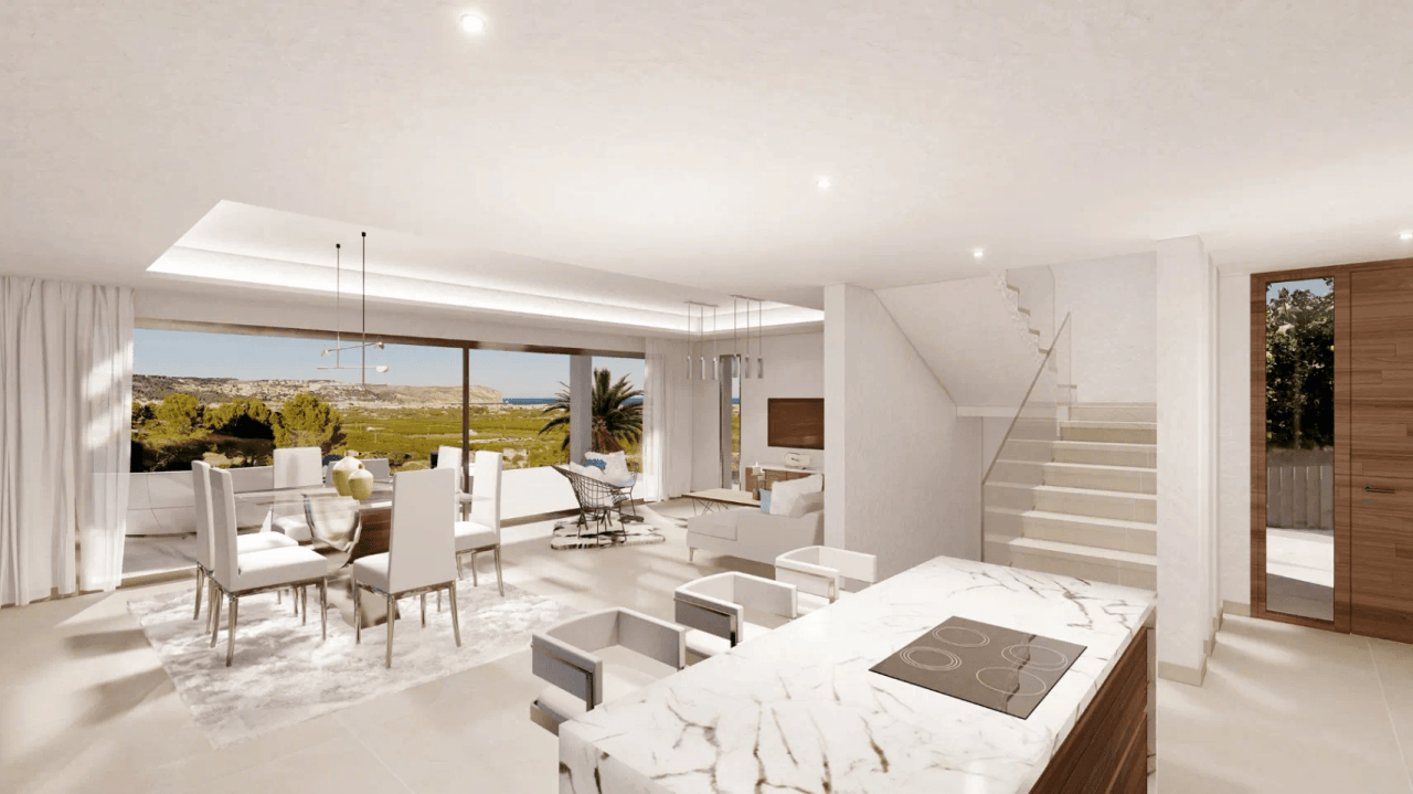 Projectvilla met zeezicht in Jávea (met vergunning)