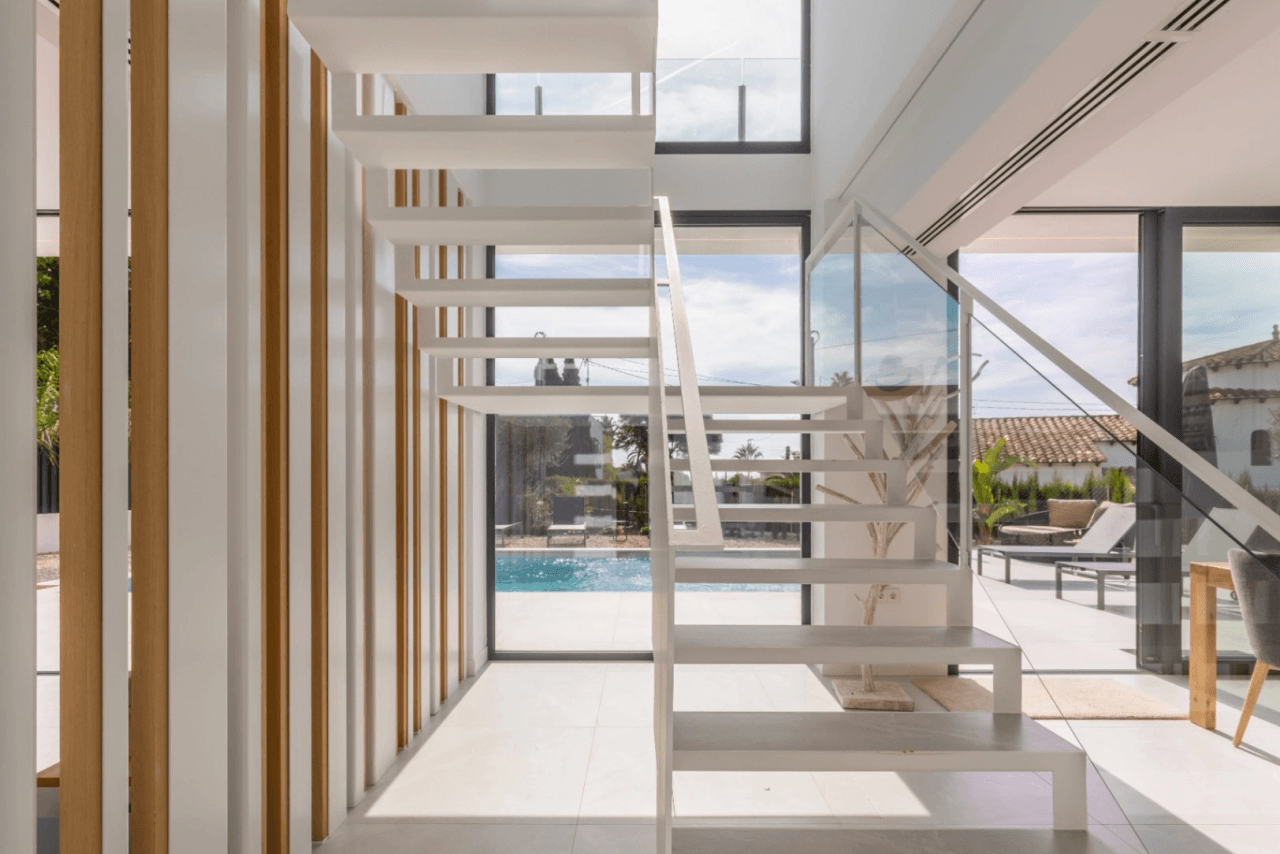 Beautiful new build villa with sea views in Benissa just 2 minutes from the beach