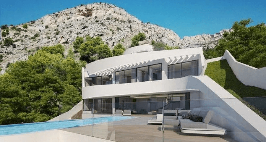 Villa de lujo con preciosas vistas al mar, Altea