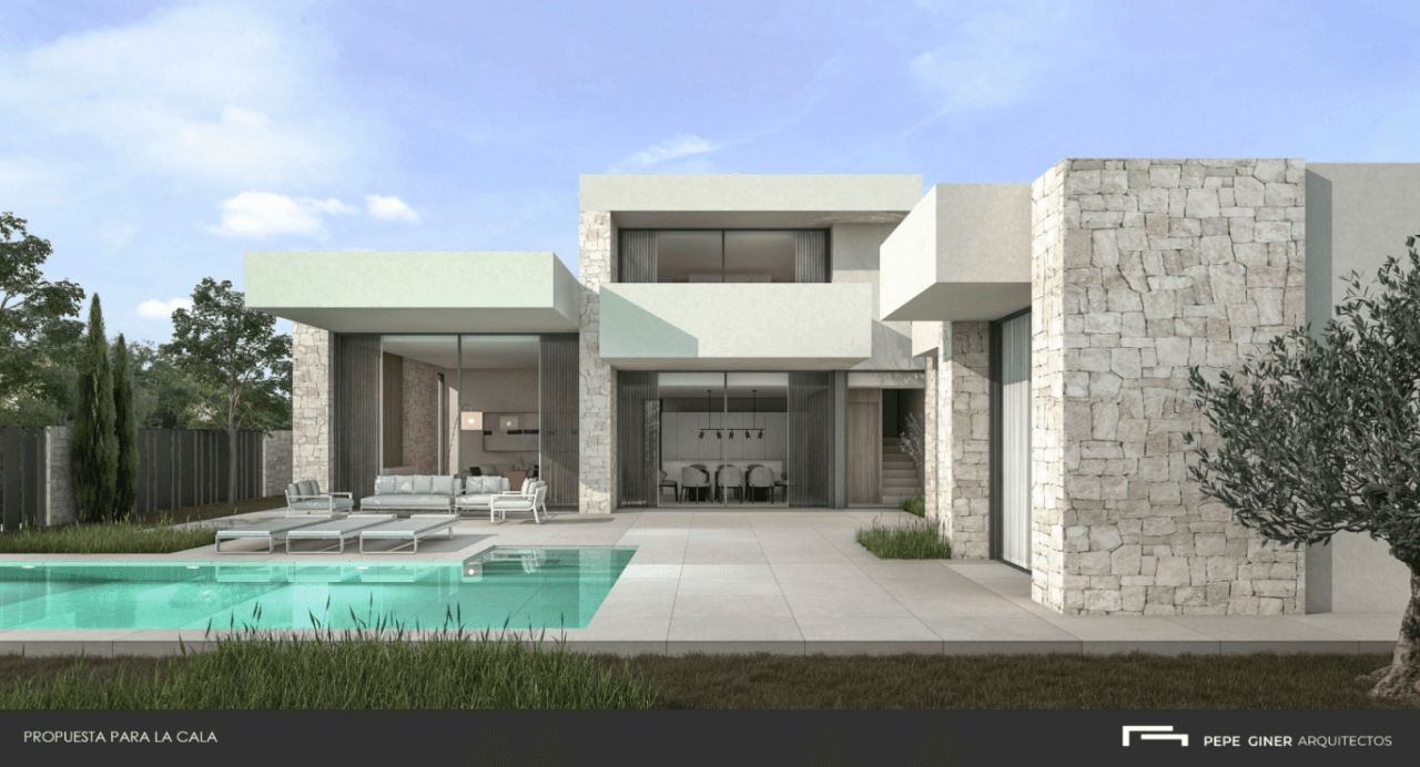 New build villa in El Portichol, Javea