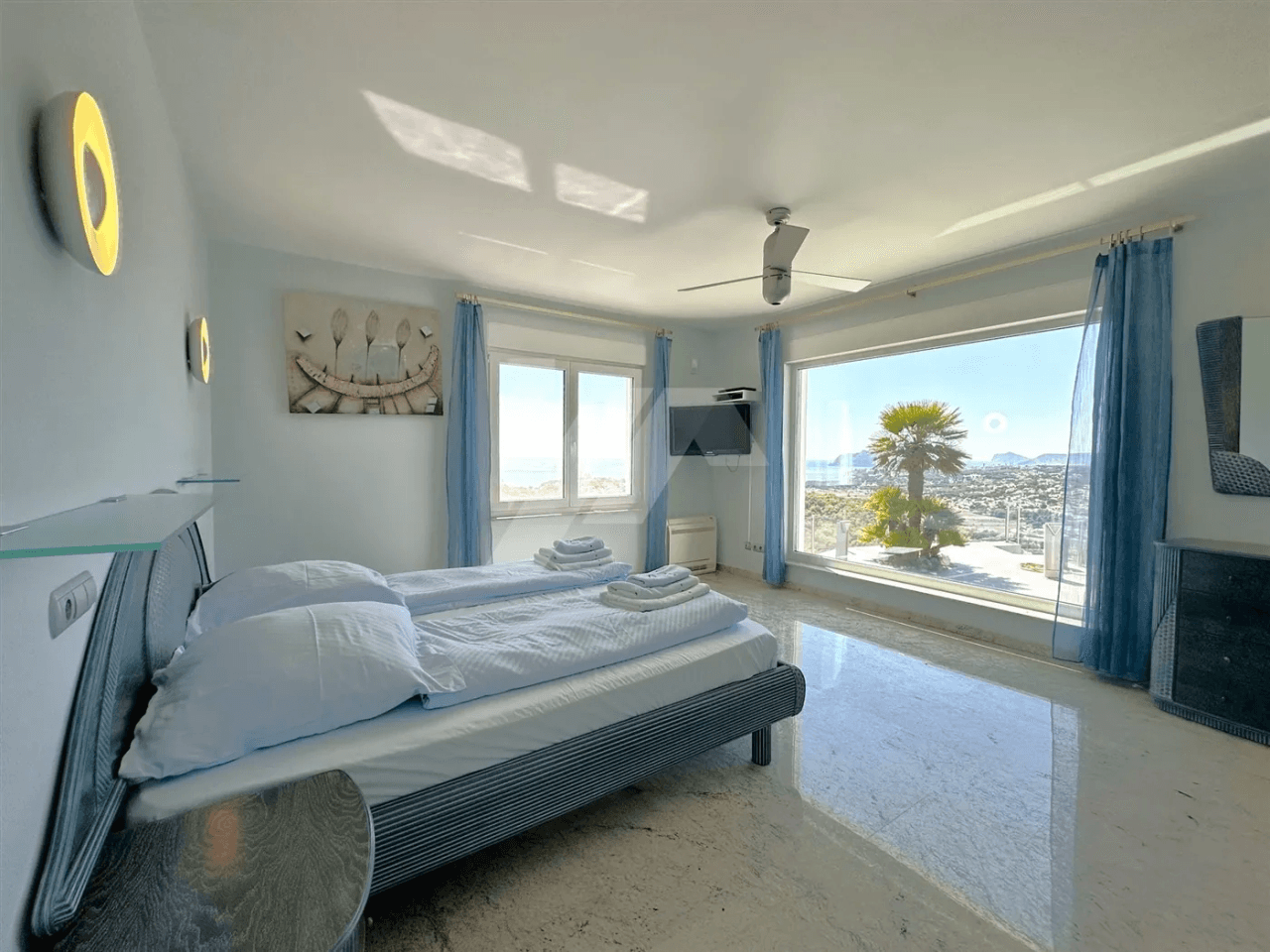 Panoramic sea view villa for sale in Moraira, Costa Blanca.