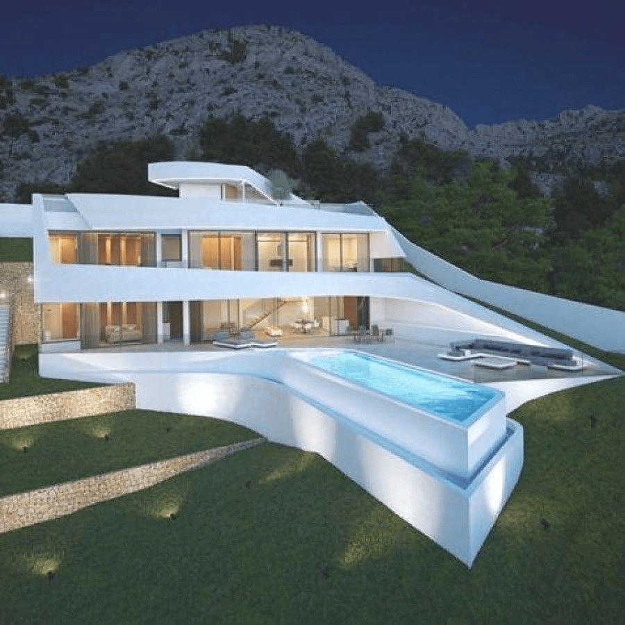 Villa de lujo con preciosas vistas al mar, Altea