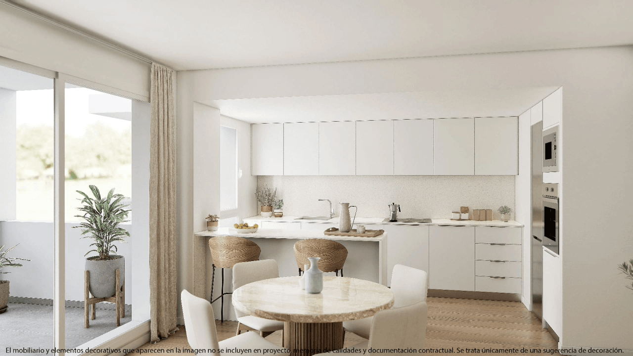 Newly built penthouse in the urban center of Denia.