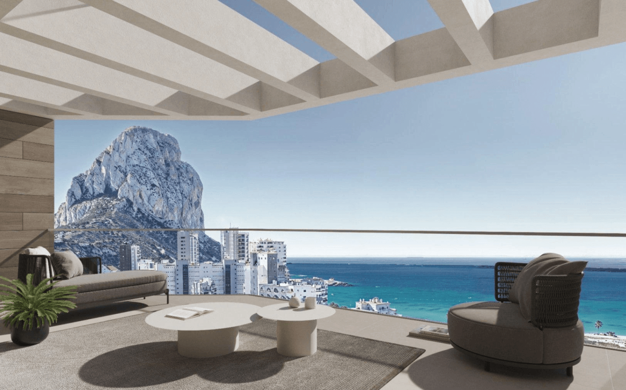Ático con jacuzzi en Calpe
