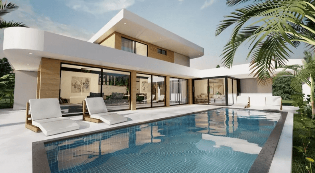 Modern 4-bedroom villa in Monte Solana, Pedreguer