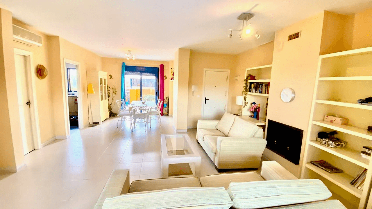 Penthouse on the beach near Puerto Denia