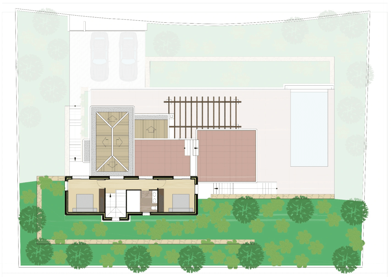 Ibiza-stijl villa in aanbouw op 5 minuten van het strand in Jávea - Levering binnen een jaar