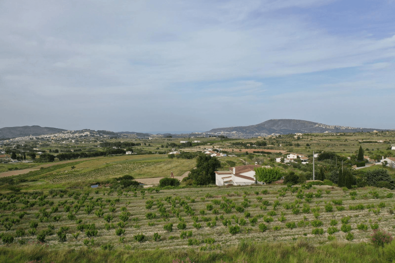 Luxury Mediterranean Rustic Villa Project with Sea and Mountain Views in Benimarco, Teulada
