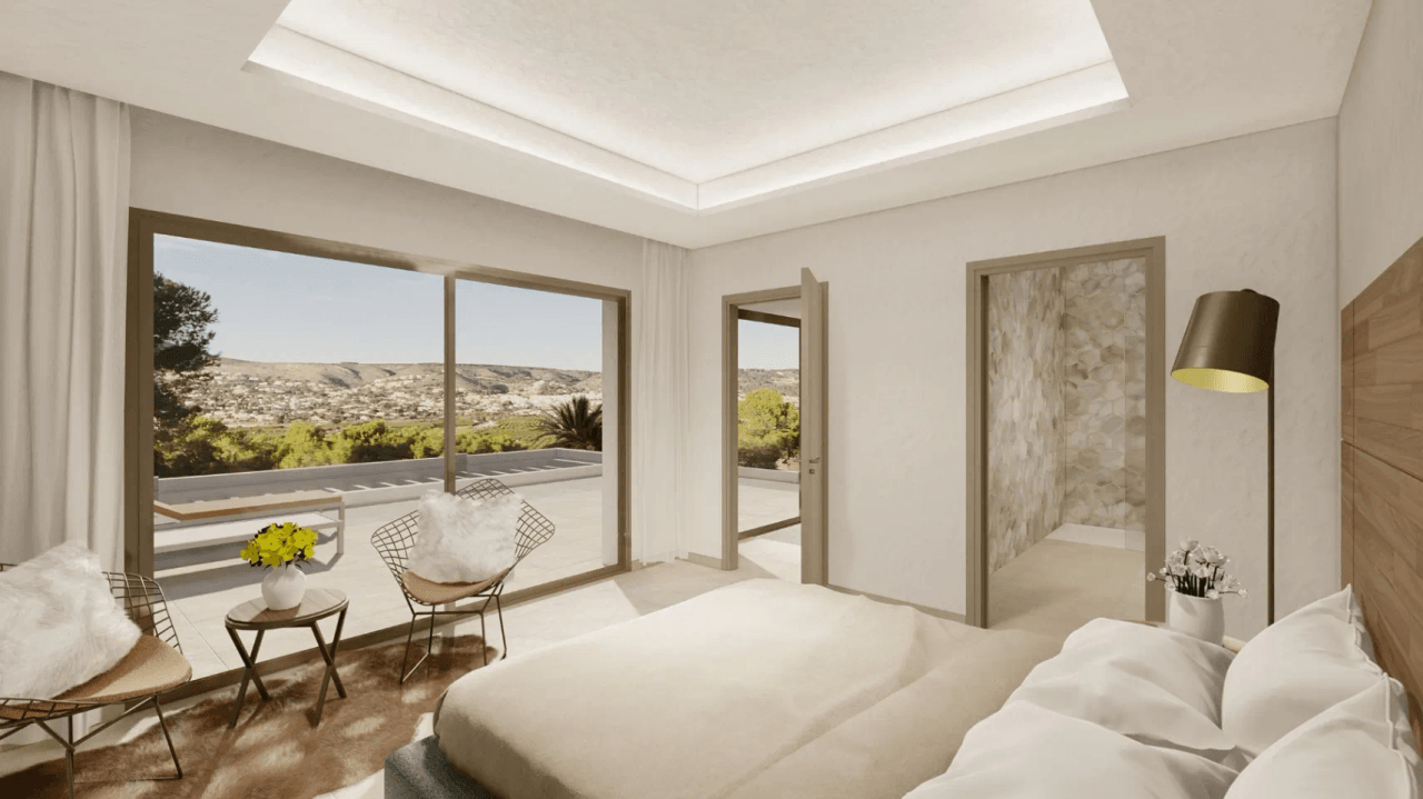 Projectvilla met zeezicht in Jávea (met vergunning)