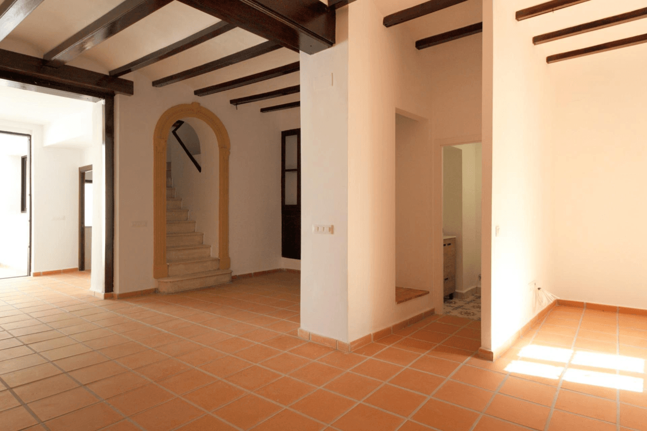Mediterranean-style village house near the sea