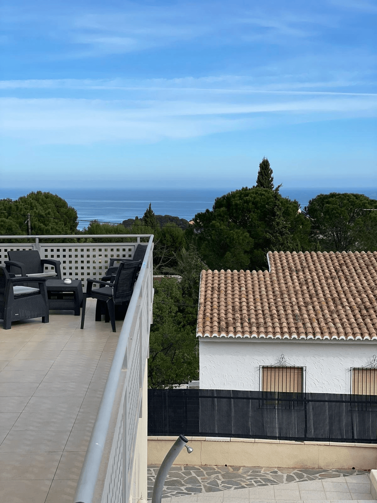 Villa met uitzicht op zee, Denia
