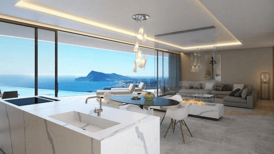 Villa de lujo con preciosas vistas al mar, Altea