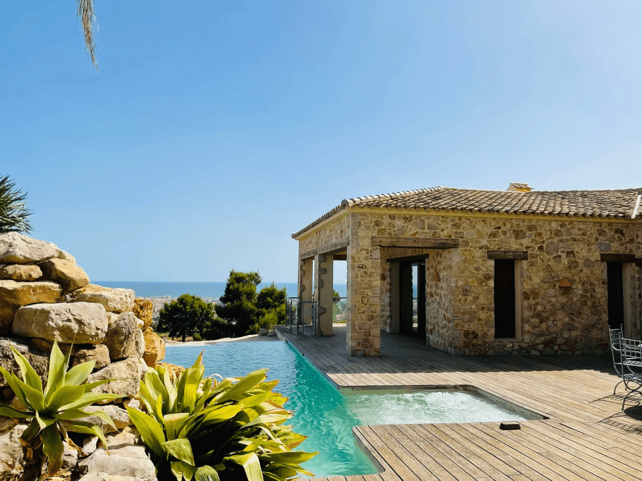 Denia. Luxury villa with wonderful sea views, for sale