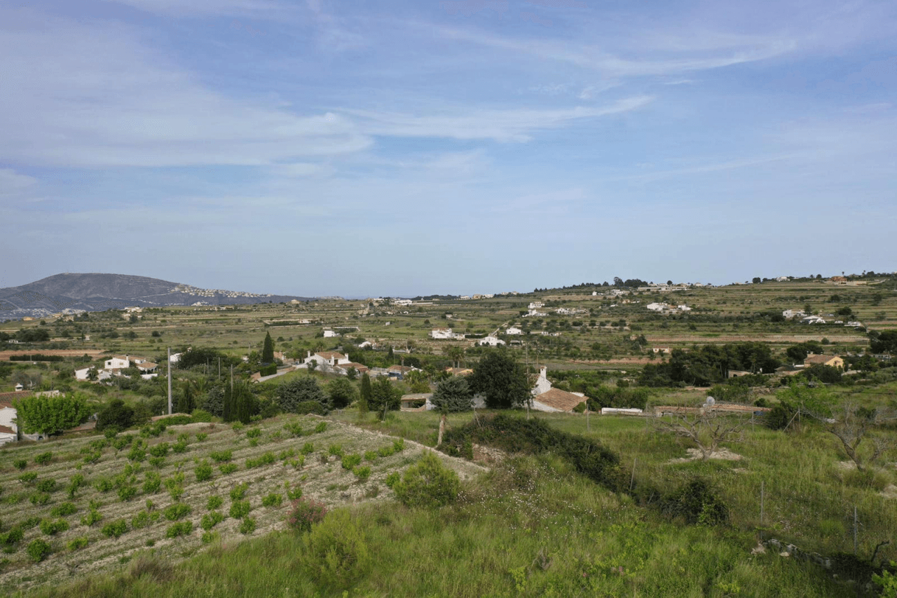 Luxury Mediterranean Rustic Villa Project with Sea and Mountain Views in Benimarco, Teulada