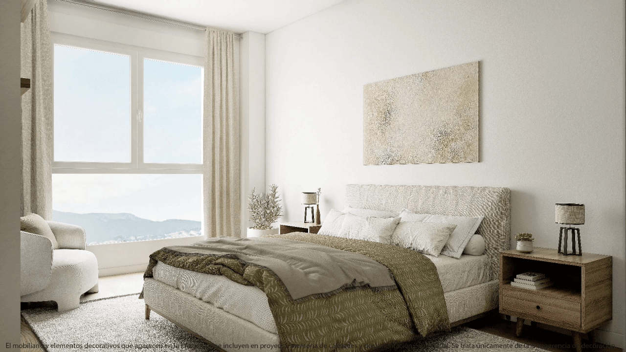 Newly built penthouse in the urban center of Denia.