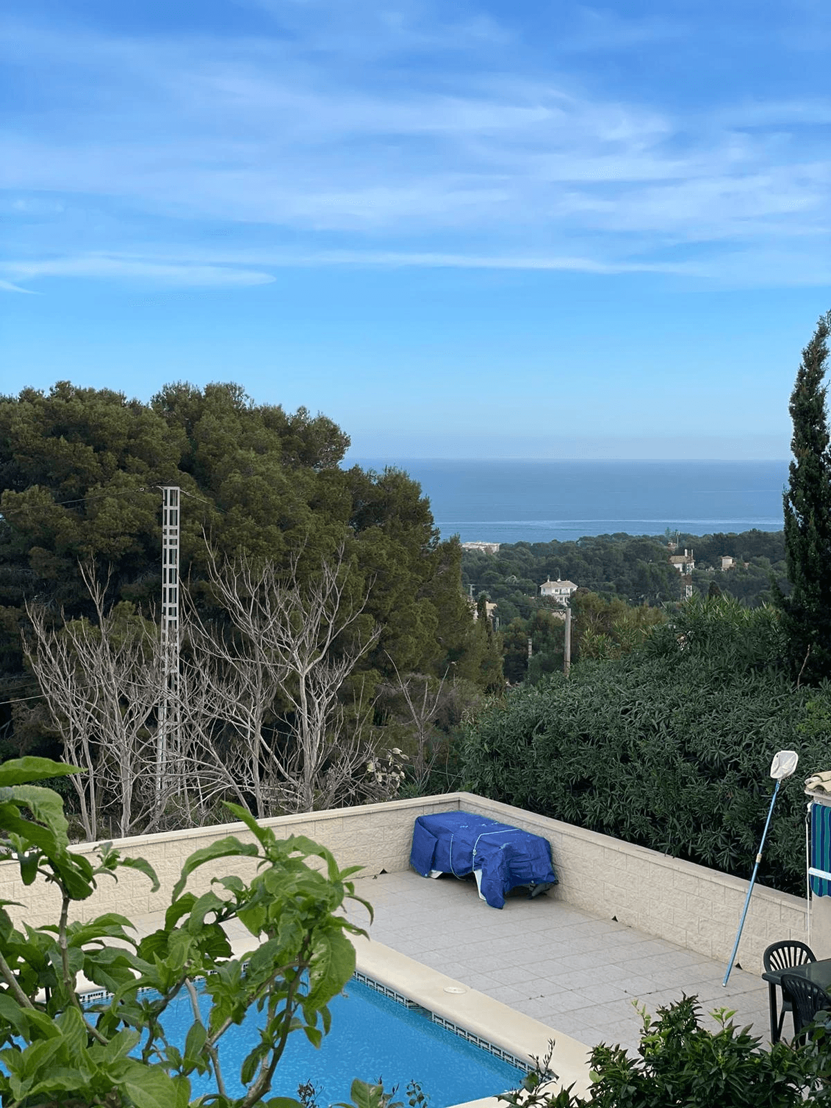 Villa met uitzicht op zee, Denia
