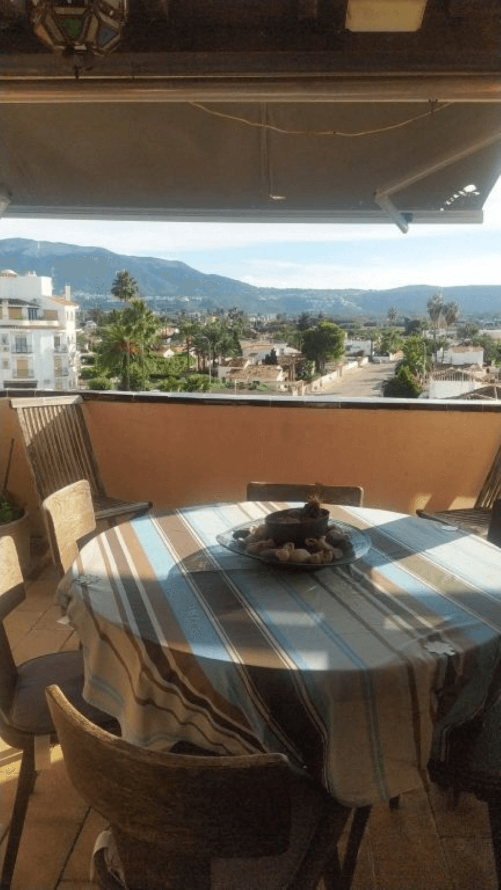 Penthouse with views, terrace, and pool within walking distance to the sea in Denia.