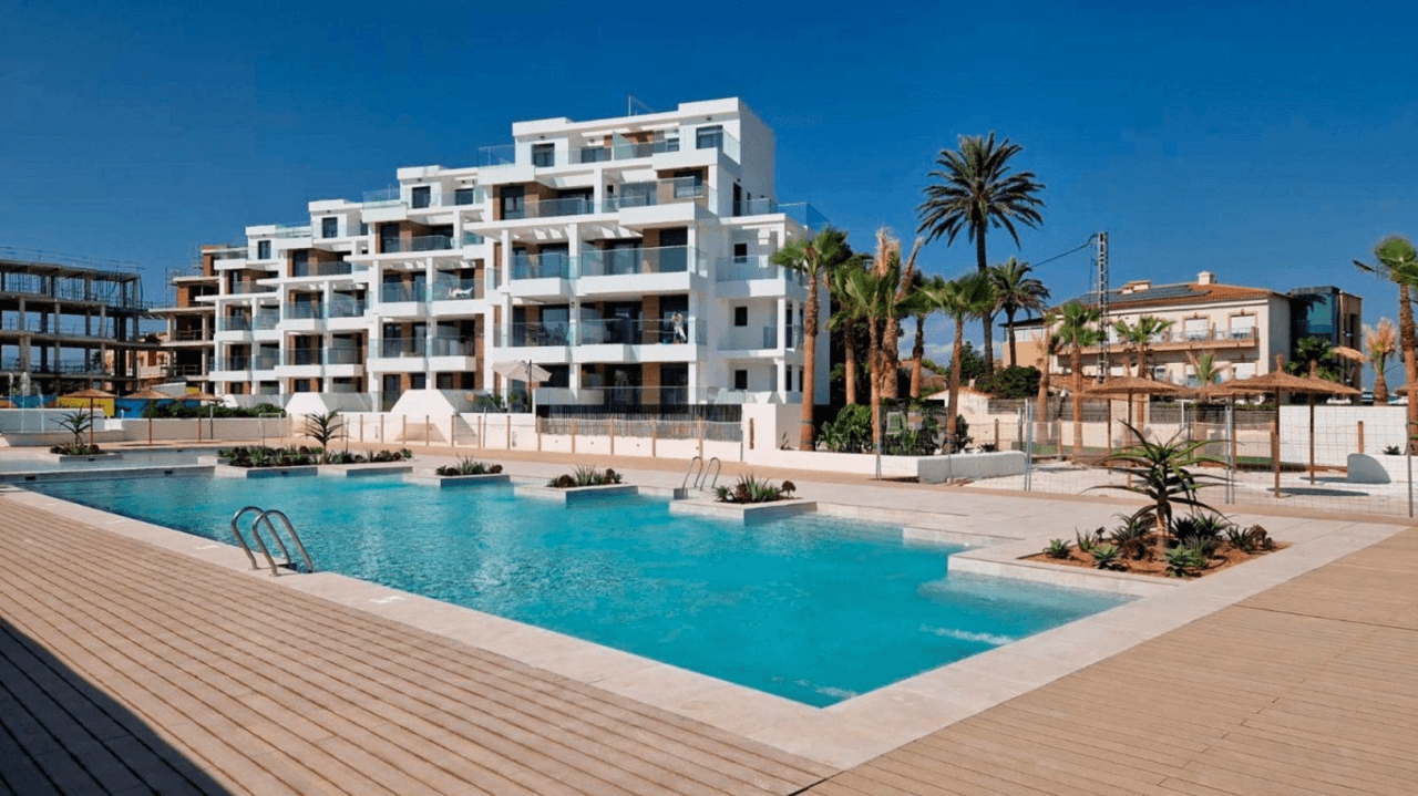 Apartamento primera linea, Denia