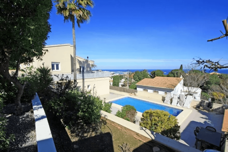 Villa met uitzicht op zee, Denia
