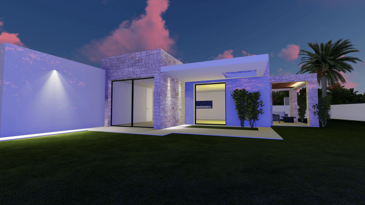 Charming villa to be built in Benissa Costa