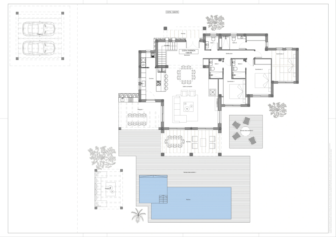 Luxury Mediterranean Rustic Villa Project with Sea and Mountain Views in Benimarco, Teulada