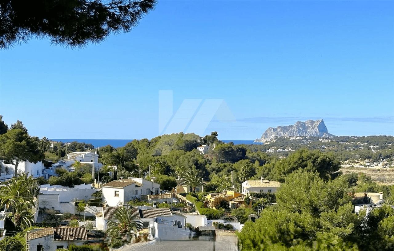 Villa à vendre avec vue sur la mer à Paichi, Moraira.